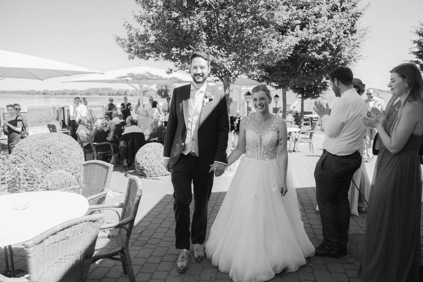 Larissa & Jonas, Elbterrassen Wussegel, Bild 5
