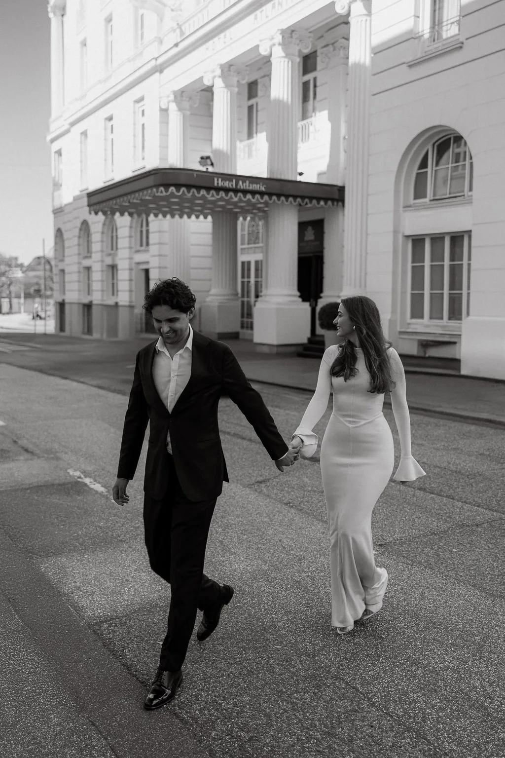 Sophia & Behnam bei ihrer Hochzeit, Hotel Atlantic