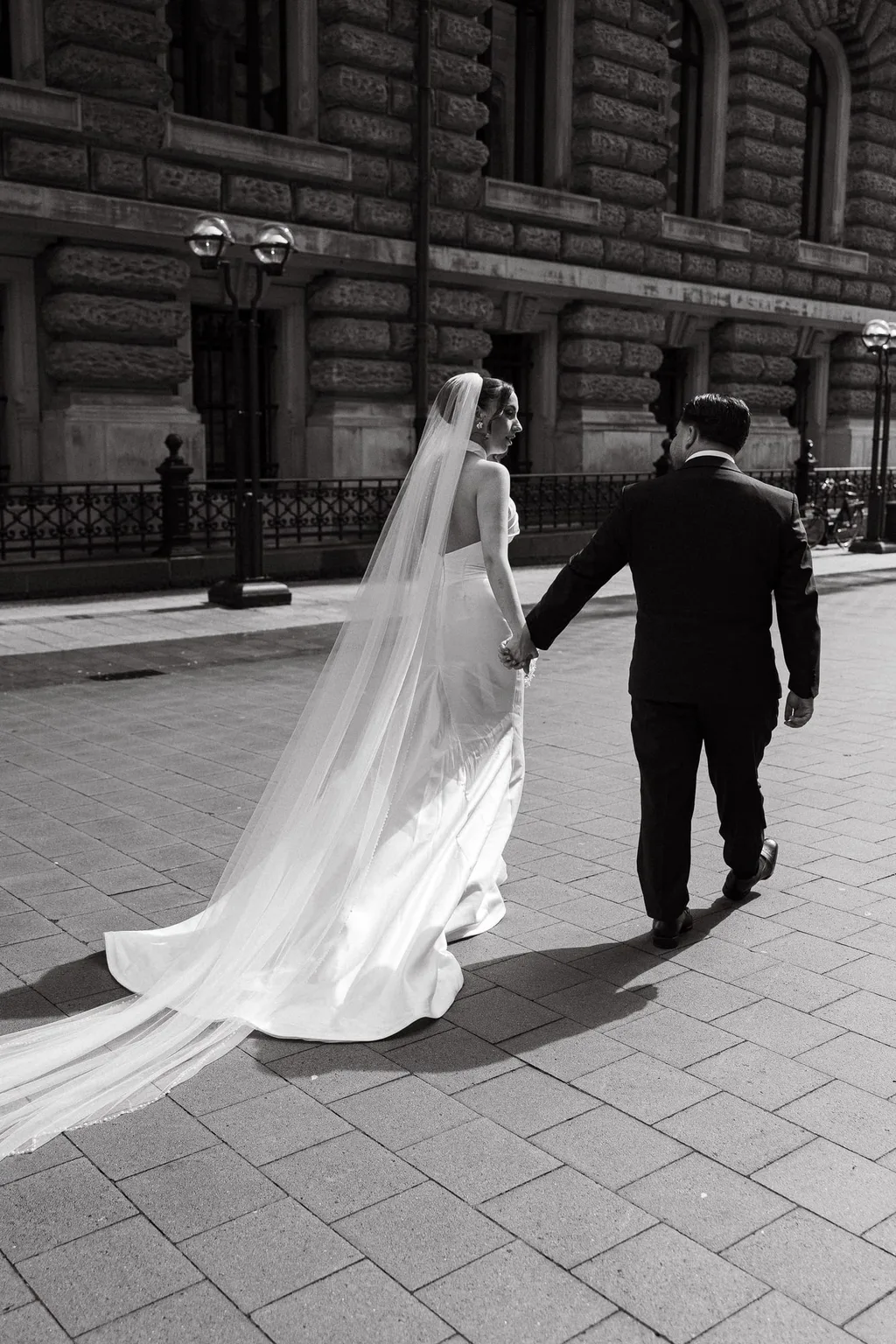 Eliana & Mahan bei ihrer Hochzeit, Rathaus Altona
