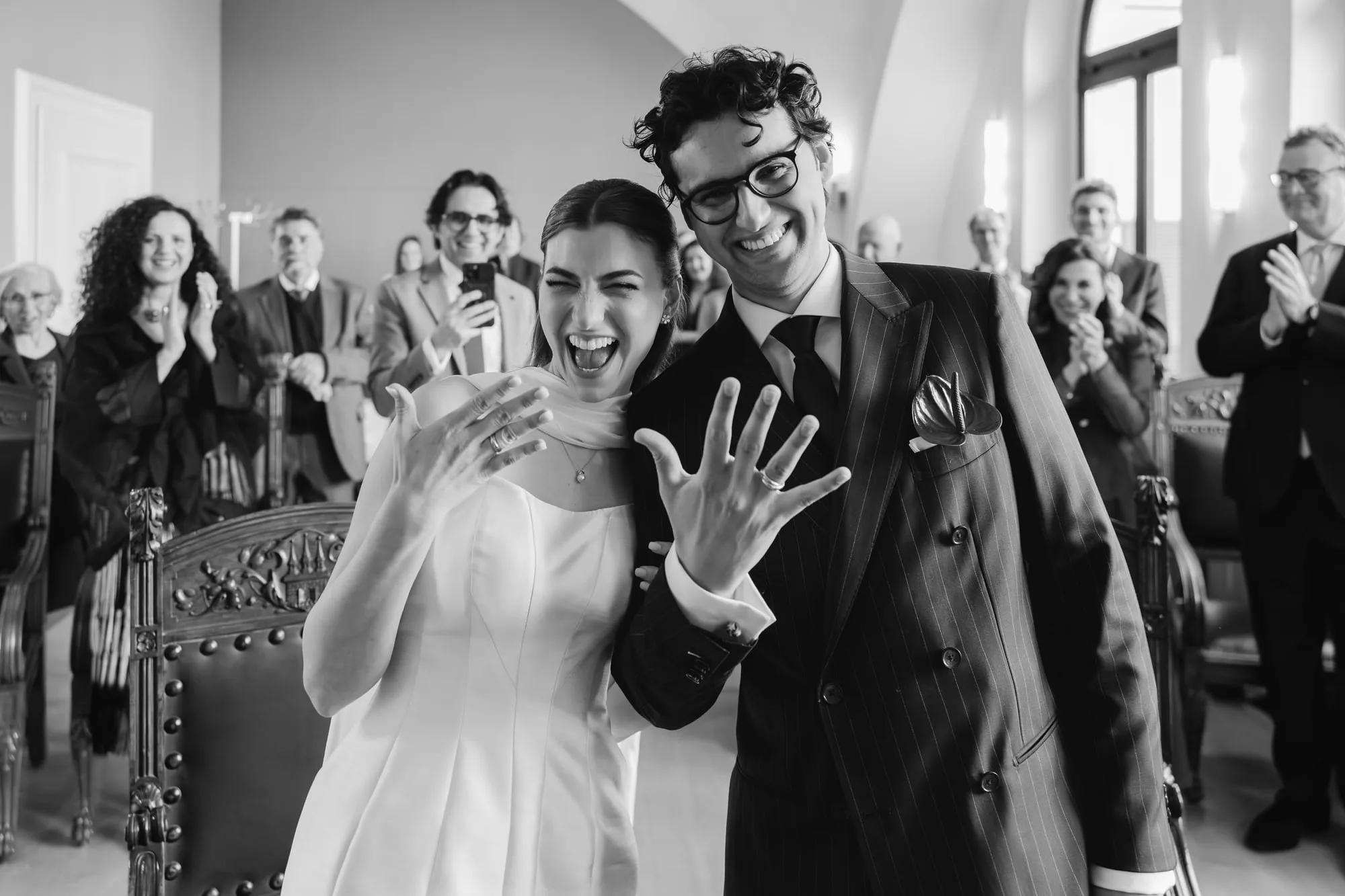 Sophia & Behnam bei ihrer Hochzeit, Standesamt Altona